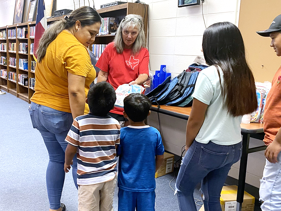 Rice City Council, Event Committee Volunteers and Rice ISD Teachers and